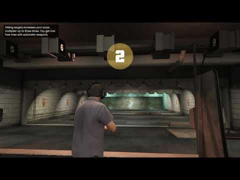 GTA V (PC) Walkthrough Part 46 / Shooting Range as Michael [4K]