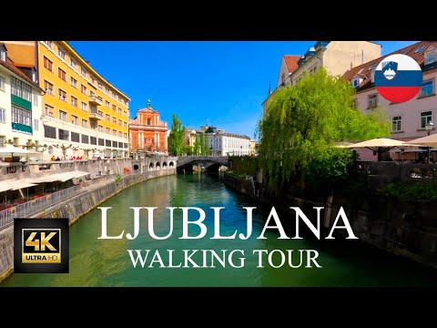 Ljubljana Slovenia Travel Guide – Walking Tour 2025 4K 60fps