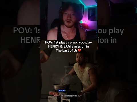 Henry & Sam’s death in The Last of Us💔#gaming #skybfly #lastofus #tlou #tloujoel #tlouellie