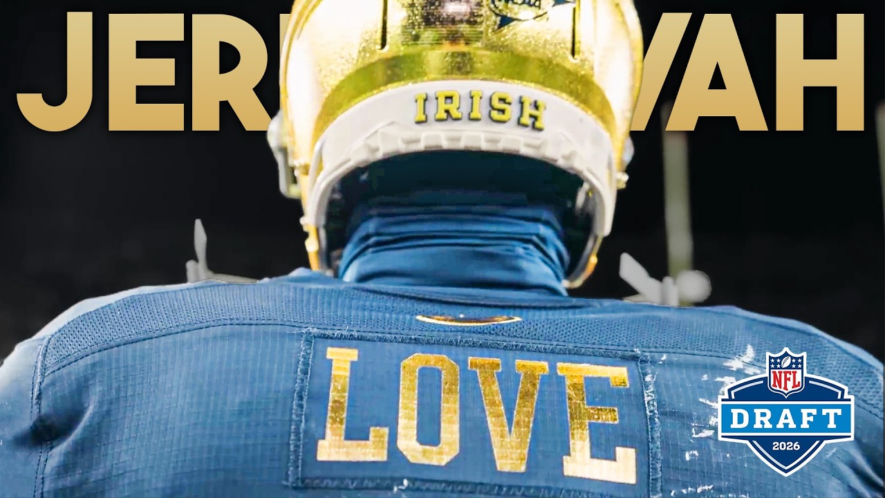 Notre Dame RB, Jeremiyah Love || 2026 NFL Draft Prospect Profile