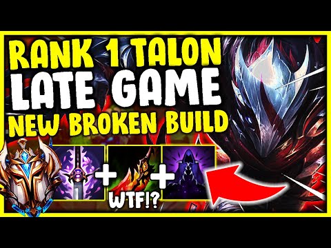 NEW S10 TALON LATE GAME BUILD (1V9) IN CHALLENGER - League of Legends