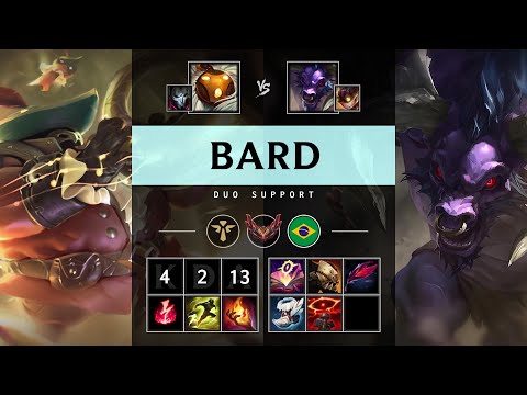 Bard Support vs Alistar - BR Grandmaster Patch 25.13