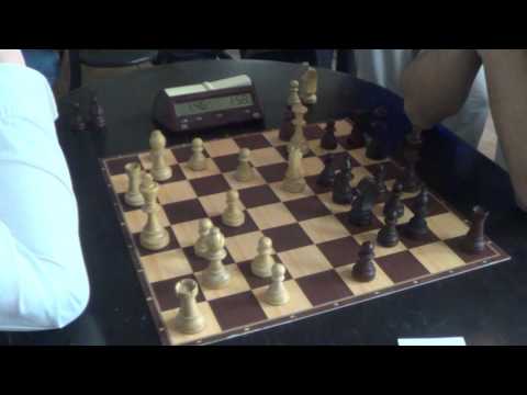 GM Popov Valerij  - GM Kovalenko Igor, chess blitz, English, Symmetrical variation, PART I