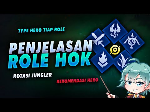Role Explanation in HOK Beginners, Clash Lane, Mid, Jungler, Support, Farm Lane - HOK Masterclass...