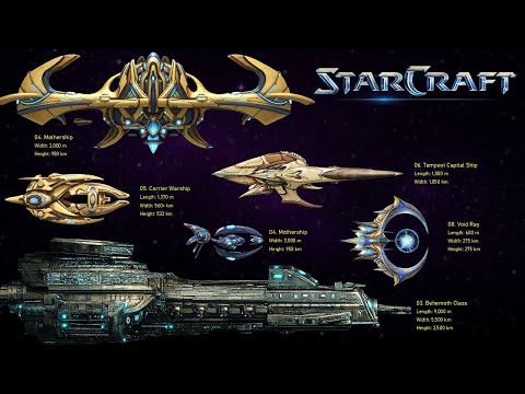 The 10 Biggest Ships In Starcraft Lore