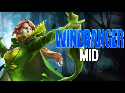 FIRST TIME WINDRANGER PLAYER LEARNING THE ROPES! - Incon - Dota2