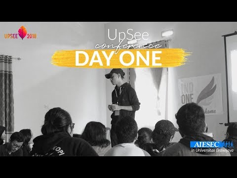 UPSEE Conference Day 1 - AIESEC in Universitas Brawijaya 1819