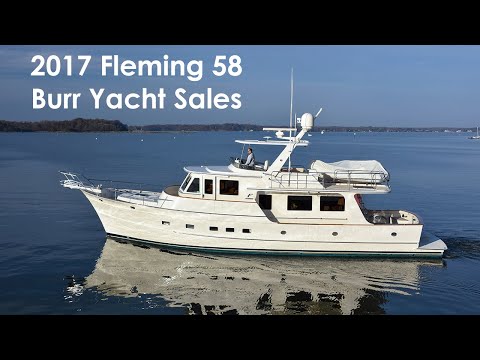 2017 Fleming 58 Underway - Video Overview