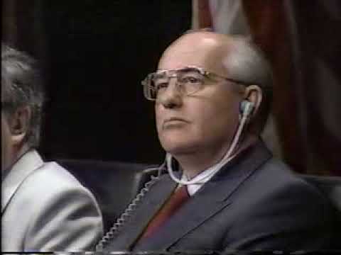 NBC News Special Report - Gorbachev Meets America (6/4/1990) Part 1