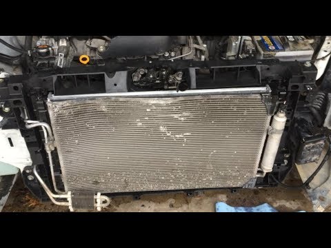 How to Replace Radiator and Radiator Support Nissan Maxima 2008-2014