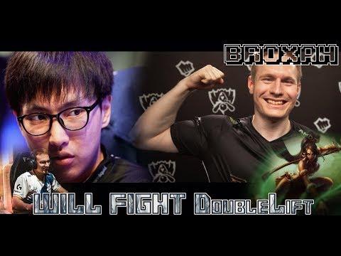 Broxah will get into a FIGHT w/ Doublelift  (xd) | | Broxah w/ Uma Jan