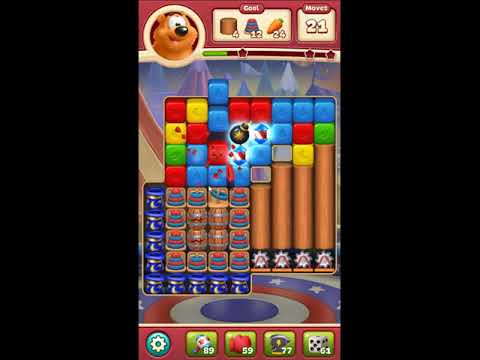 Toon Blast Level 3182 - NO BOOSTERS 🐻🐺🐱 | SKILLGAMING ✔️