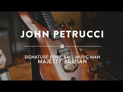 John Petrucci plays his Signature Ernie Ball Music Man Majesty Artisan | Reverb Demo