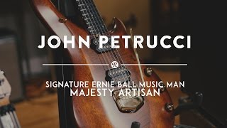 Video thumbnail for John Petrucci plays his Signature Ernie Ball Music Man Majesty Artisan | Reverb Demo by Reverb