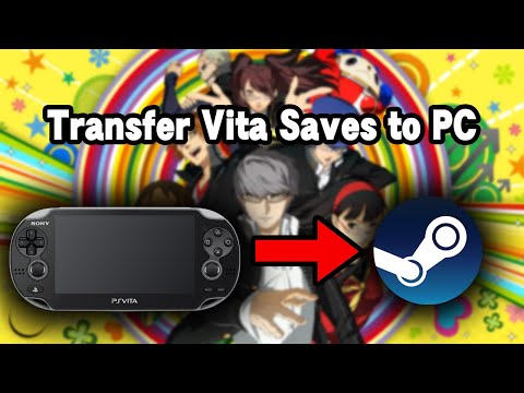Transferring Persona 4 Golden Vita Saves to PC!