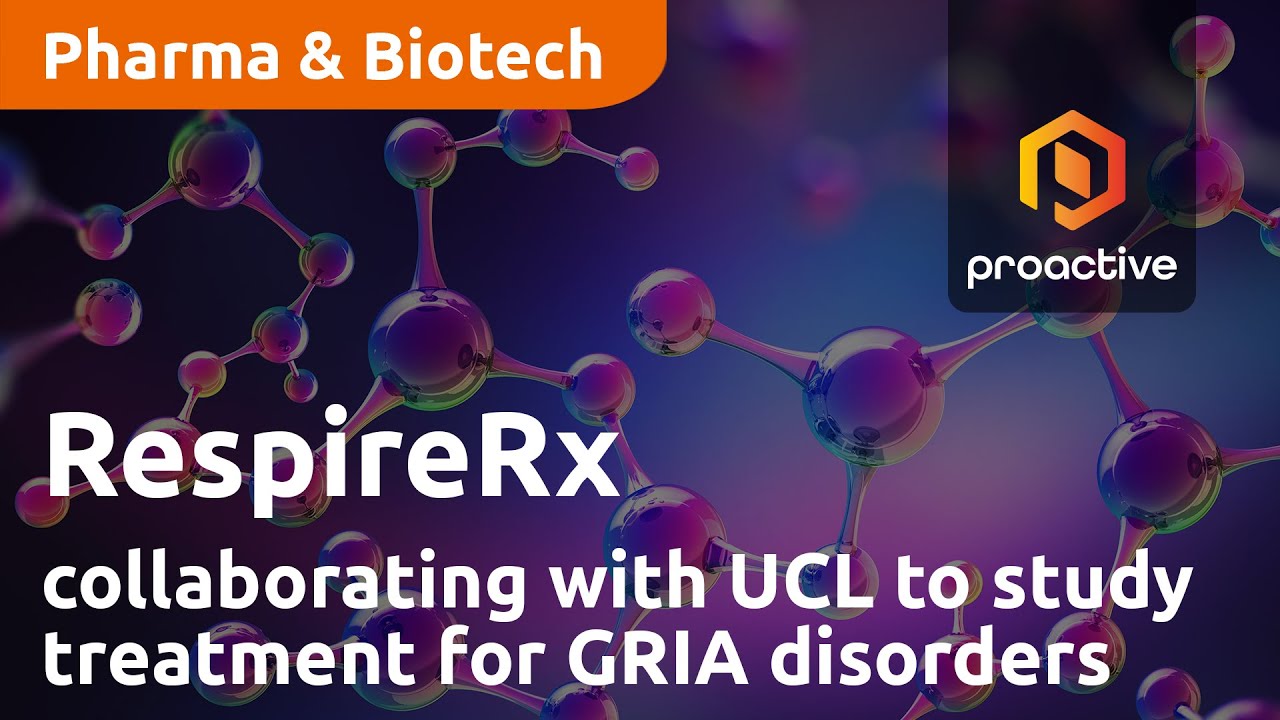 RespireRx collaborating with University College London to study treatment options for GRIA disorders