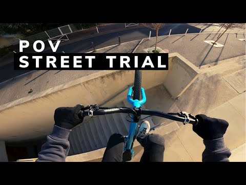 ROUTINE POV SESSION MTB STREET TRIAL - John Langlois