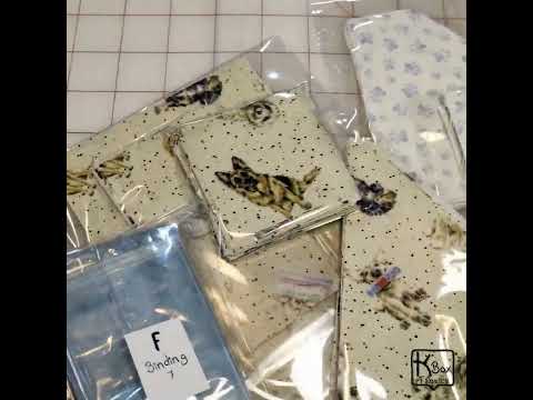 Dogs & Paws Pre-Cut Quilt Kit 🐾 Super Cute Sewing DIY Gift! 🎁 #kboxfabrics