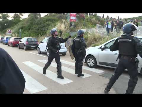 Violences autour du match Olympique de Marseille - AC Ajaccio