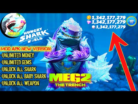 Unleash Chaos with the Hungry Shark X Meg 2 - hungry shark world