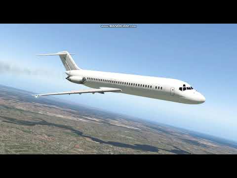 Porko's Test Flight   of the 'Douglas DC-9-32'.