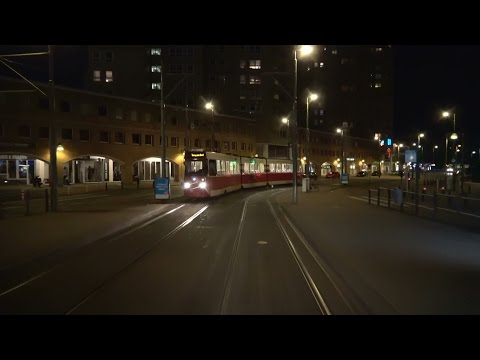 HTM tramlijn 9 Vrederust - Scheveningen Noorderstrand | GTL8 3123 | 4K