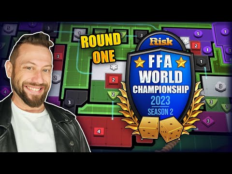 Round 1 of the Risk World Championships! S02 - 2023