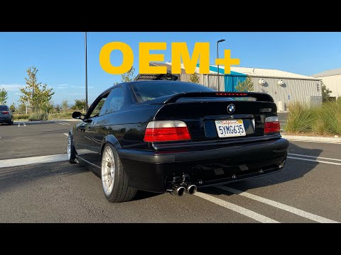 E36 M3 OEM Spoiler Install!