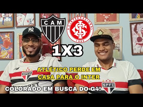 REACT ATLÉTICO-MG 1 X 3 INTERNACIONAL | SHOW DO INTER NO BRASILEIRÃO 2024