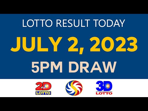 [Sunday] Lotto Result Today JULY 2 2023 5pm Ez2 Swertres 2D 3D 6/49 6/58 PCSO