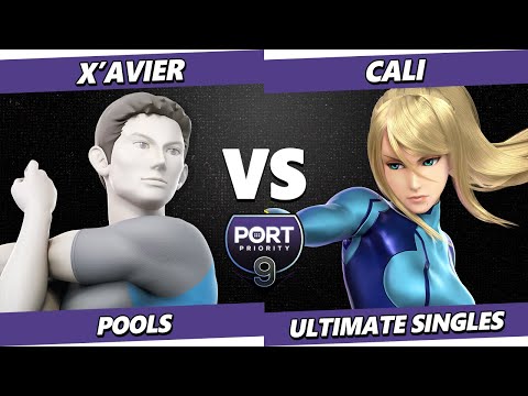 Port Priority 9 - X'avier (Wii Fit Trainer) Vs. Cali (ZSS, Fox) Smash Ultimate - SSBU