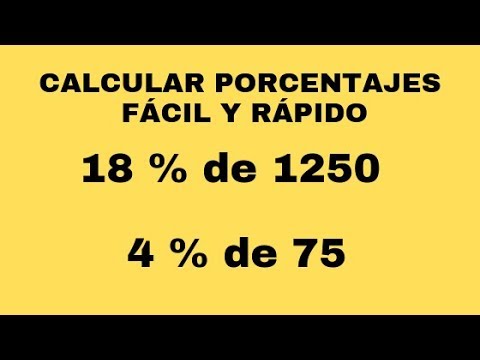 SUPER EASY PERCENTAGES