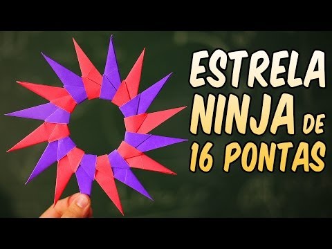 Estrela Ninja de 16 pontas