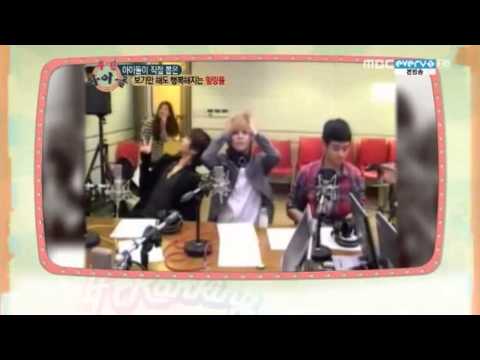 130116 주간아이돌Weekly Idol 광대승천 힐링돌 1위 샤이니 태민