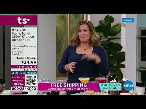 HSN | Foodie Fridays - Magic Bullet 01.06.2023 - 03 AM