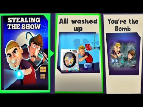 Scary Robber Home Clash - New Update New Chapter Stealing The Show  A ll New Levels (Android,iOS)