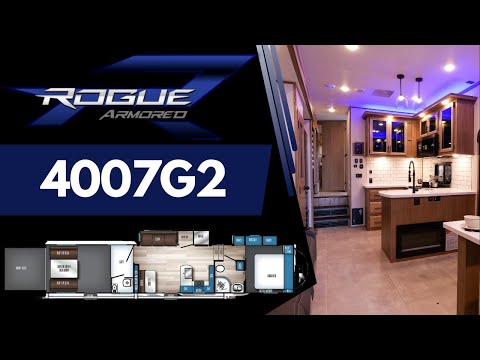 Thumbnail for Tour the 2023 Rogue (Vengeance) 4007G2 Toy Hauler Video