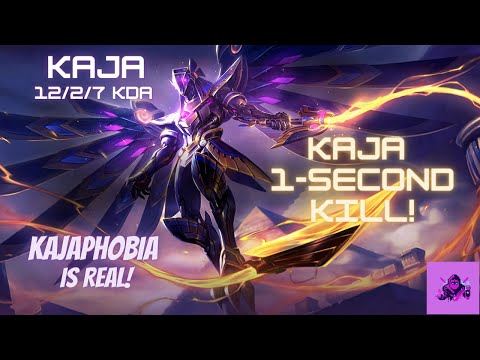 EUDORAPHOBIA Scary? You haven't saw KAJAPHOBIA | Kaja 1-Second Kill! | Mobile Legends Bang Bang