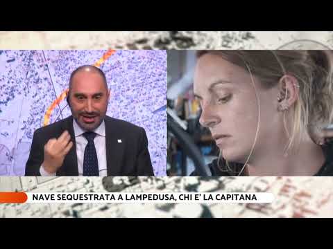 Michele Gubitosa ospite al Tg4 - Rete 4 - 27/03/2023