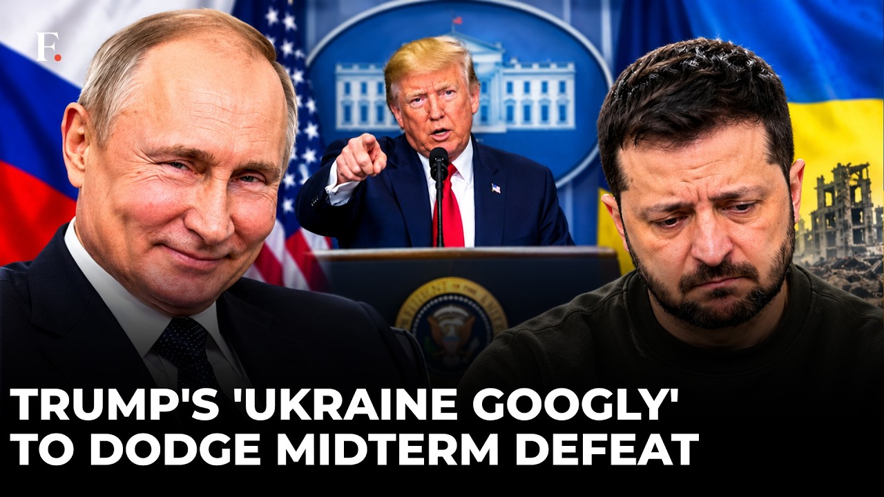 'Putin Wants & I Will...': Trump's Ukraine Gambit To Avert Midterm Disaster? | US Elections 2026