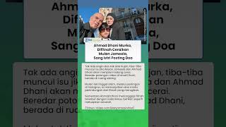 Murkanya Ahmad Dhani! Geram Difitnah sudah Ceraikan Mulan Jameela, Sang Istri Langsung Posting Doa