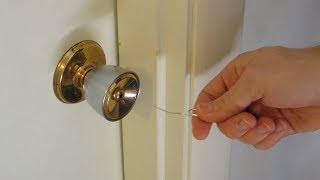Será que é impossível abrir uma fechadura sem a chave?