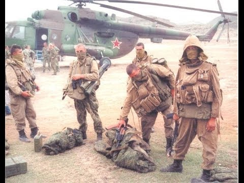 Russian special troops of GRU Dagestan 1999