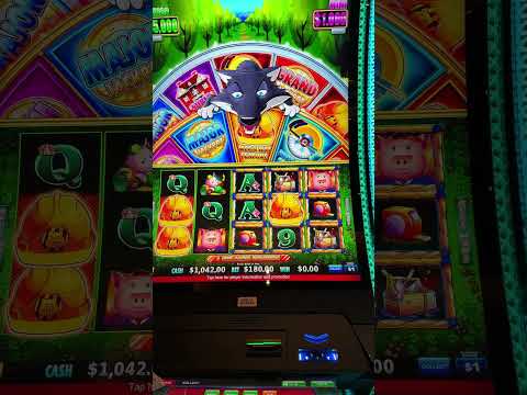 HUFF N PUFF BONUS ON $180 SPINS!