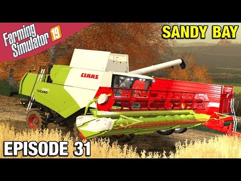 TIME FOR A NEW COMBINE Farming Simulator 19 Timelapse - Sandy Bay Seasons FS19 Ep 31