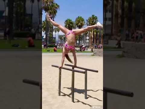 How to do incredible Gymnastics on the beach 💪🏻😍