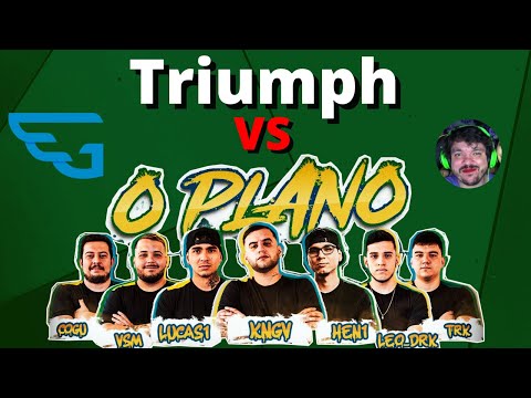 O PLANO x Triumph (Mapa 2 - Nuke) MD3 - Open Qualify RMR MAJOR - Gaules