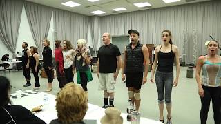 In Rehearsal: new TUTS cast of PIPPIN "Magic To Do"