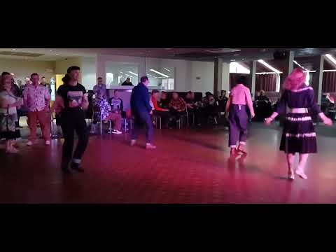 Toni and Jo bopping to Tennessee, Carl Perkins - Rockabilly Rave 2025