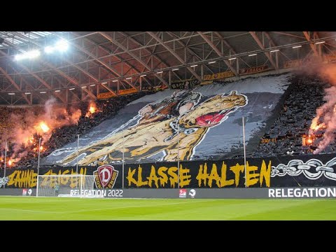 Dynamo Dresden - 1. FC Kaiserslautern Relegation (Wir sind der 12. Mann) vor dem Spiel [24.05.2022]